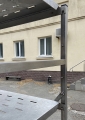 Б/в перфорований стелаж розбірний з нержавійки