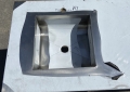 Б/в стіл-мийка 1200х600 з нержавійки