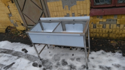 Мойка производственная 2 х секционная