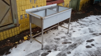 Мойка промышленная из нержавеющей стали