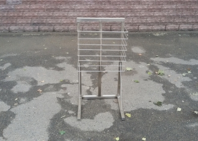 Полка для досок из нержавейки