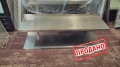 Полки двойные для кафе и ресторанов из нержавейки бу