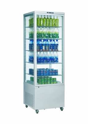 Шкаф витрина холодильная EWT INOX RT500L