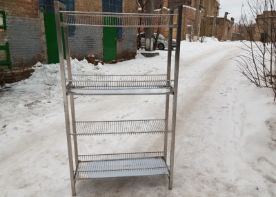 Стеллаж сушка из нержавейки
