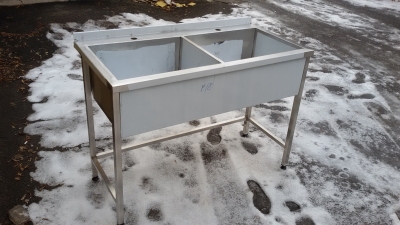 Ванны моечные двойные